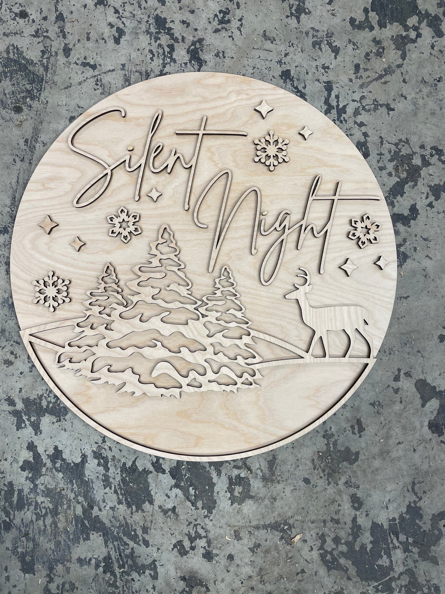 Silent Night Sign Kit
