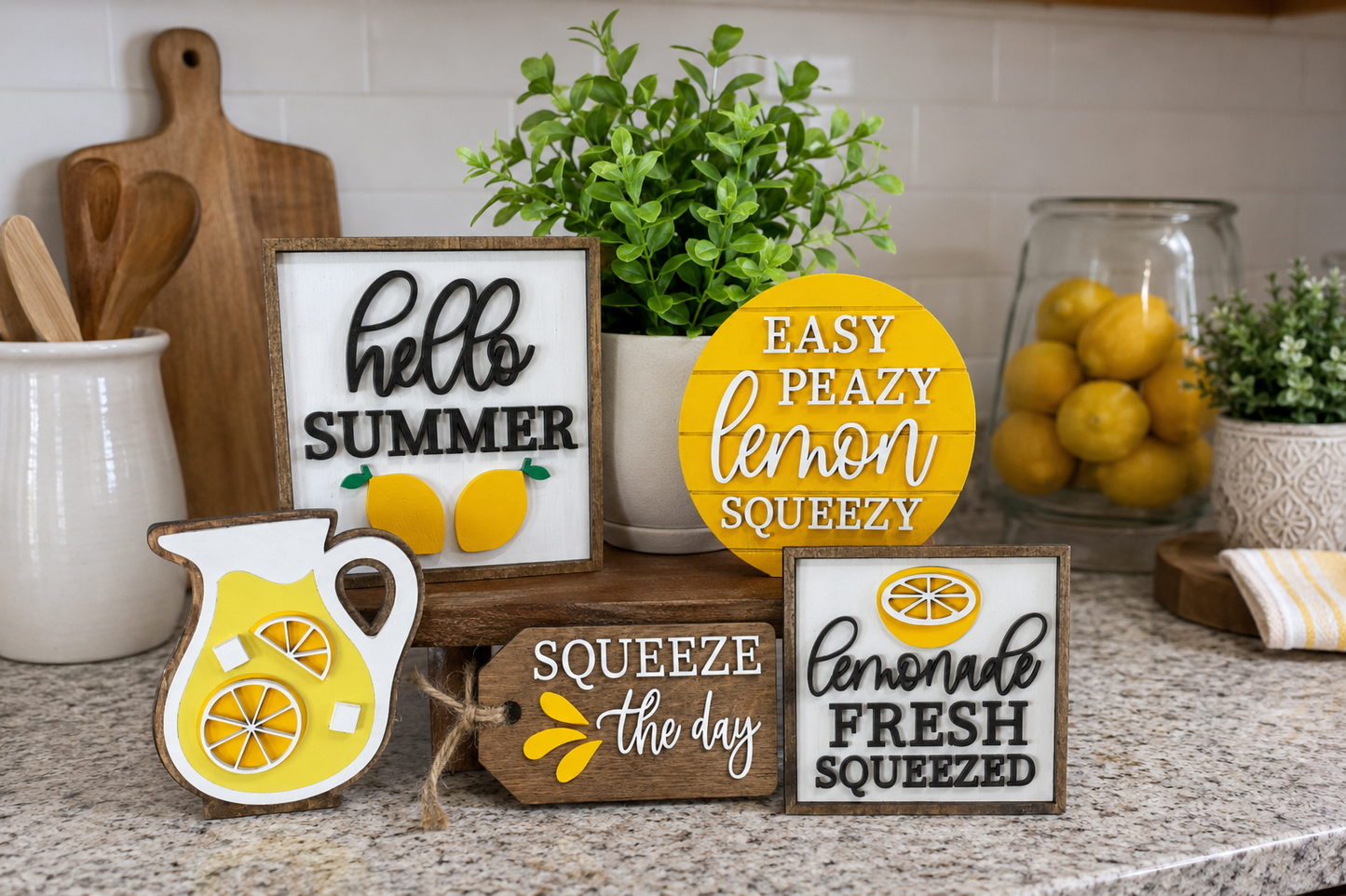 Lemonade Sign Set