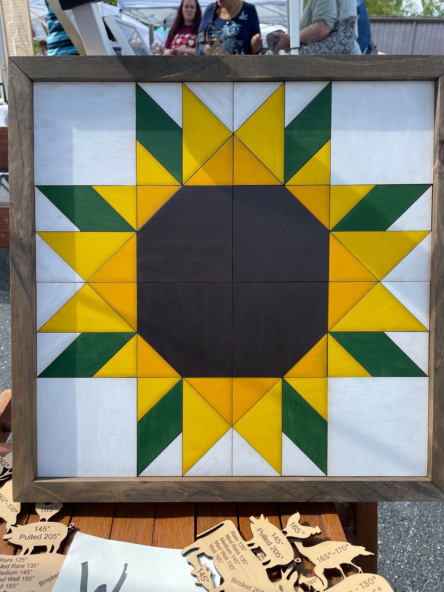 Sunflower Barn Quilt Paint kit