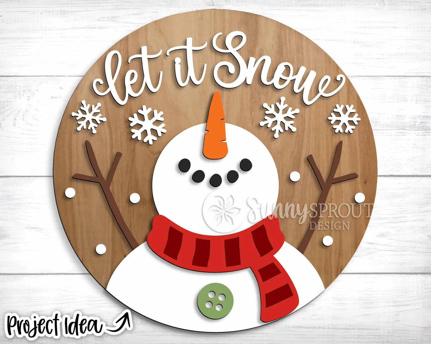 Let It Snow Sign Kit
