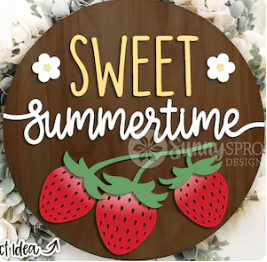 Sweet Summertime Sign Kit