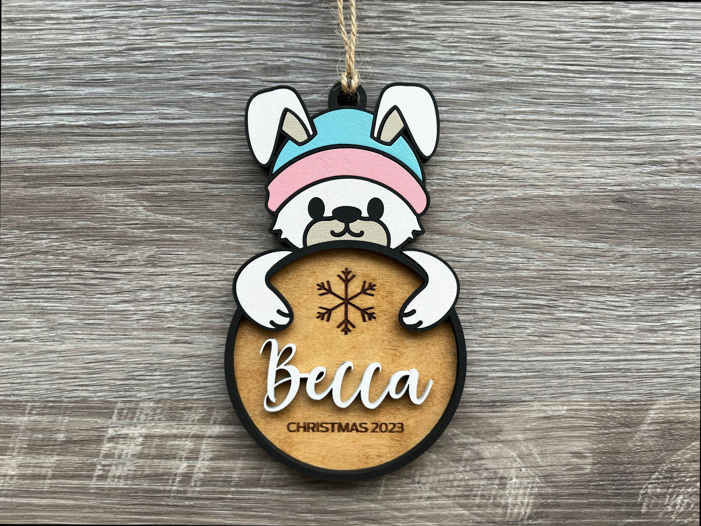 Personalized Animal Ornament Kits