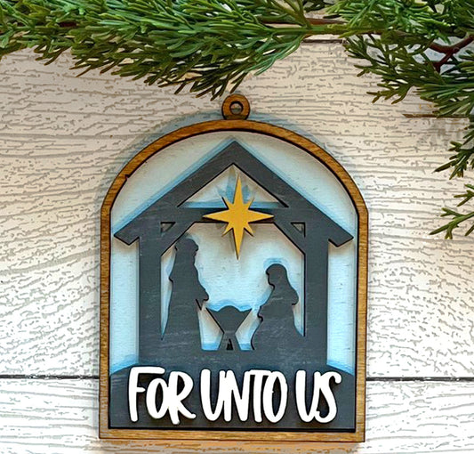 Nativity Window Ornament Kits