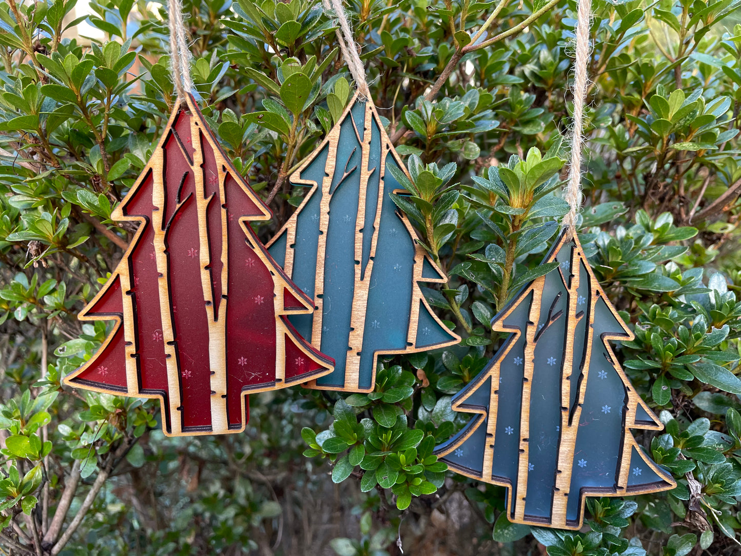 3-piece Tree ornament set