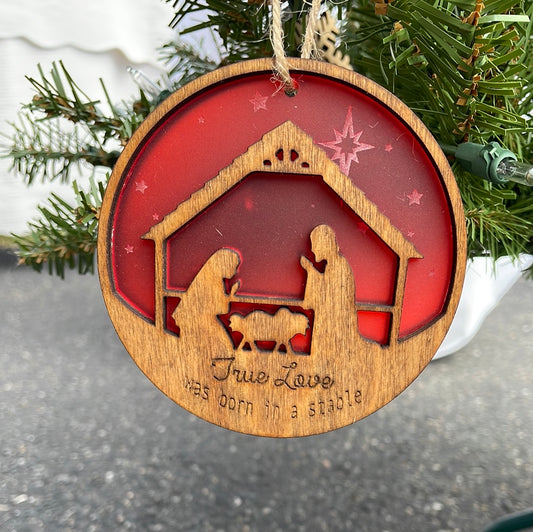 6-piece Nativity Ornament Set