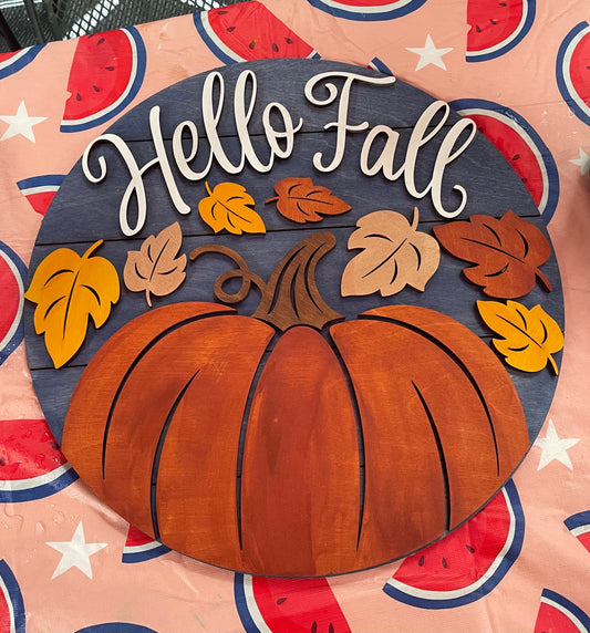 Happy Fall Sign Kit