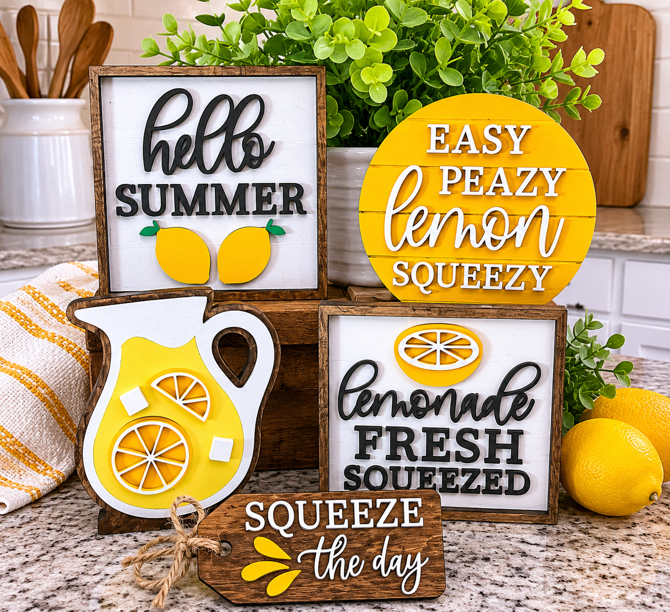 Lemonade Sign Set