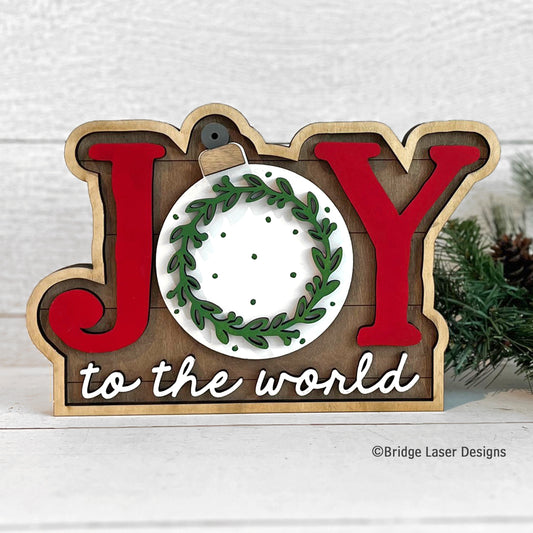 Joy to the World 2 Wall/mantle sign