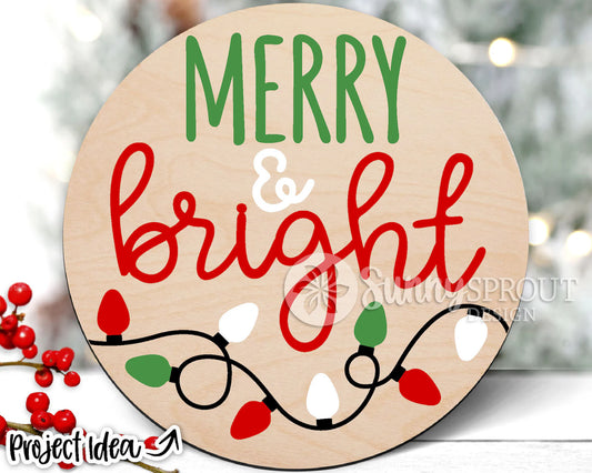 Merry and Bright Sign Kit