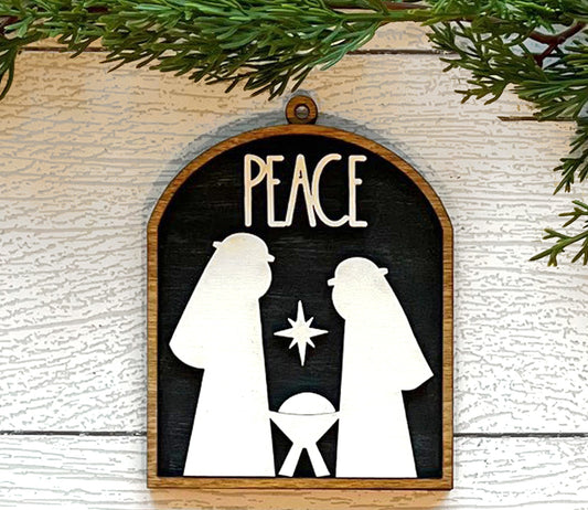Nativity Window Ornament Kits