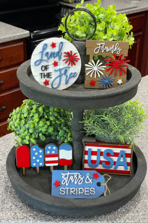 4th of July Sign Set