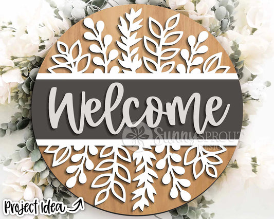 Welcome Wildflowers Sign Kit