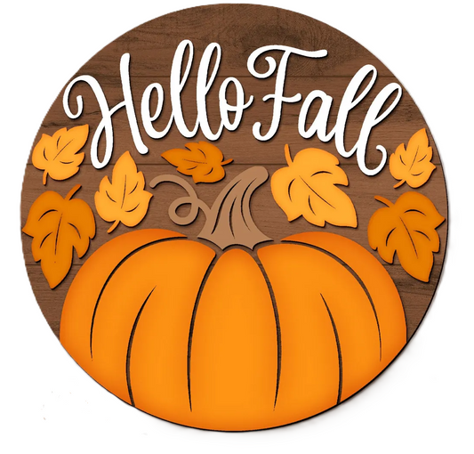 Happy Fall Sign Kit