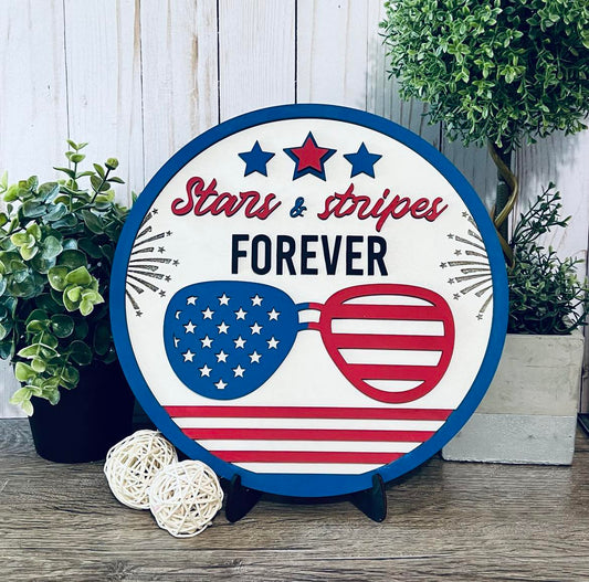 Stars and Stripes Forever Sign Kit