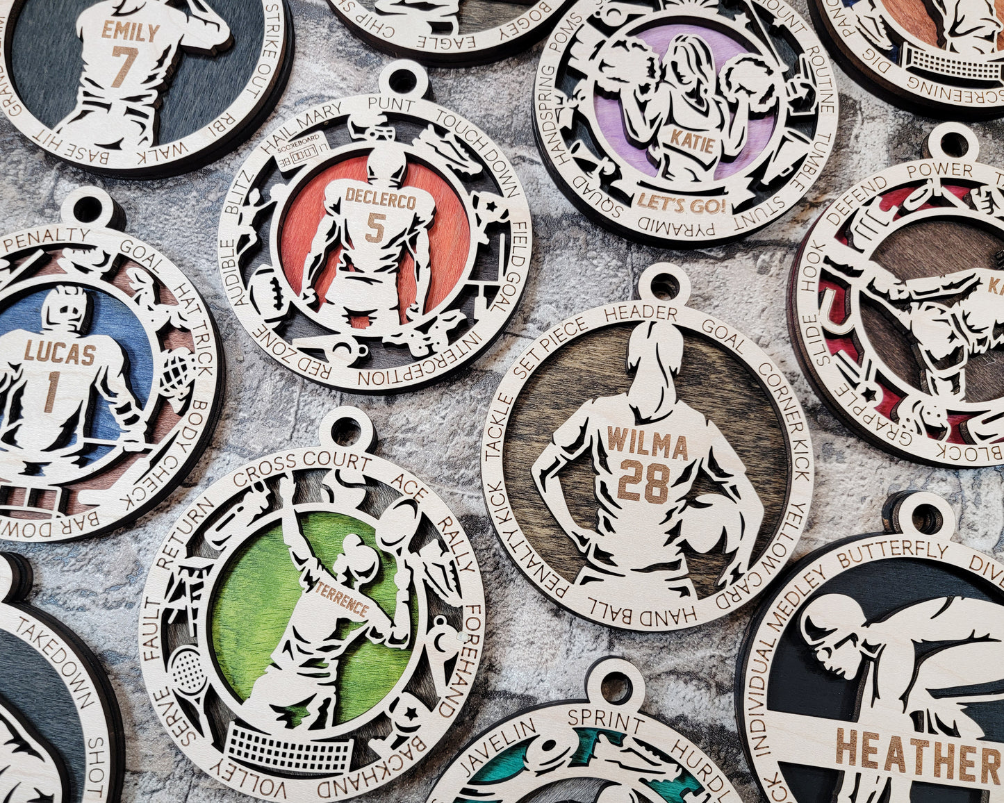 Personalized Sports/Activities Ornament