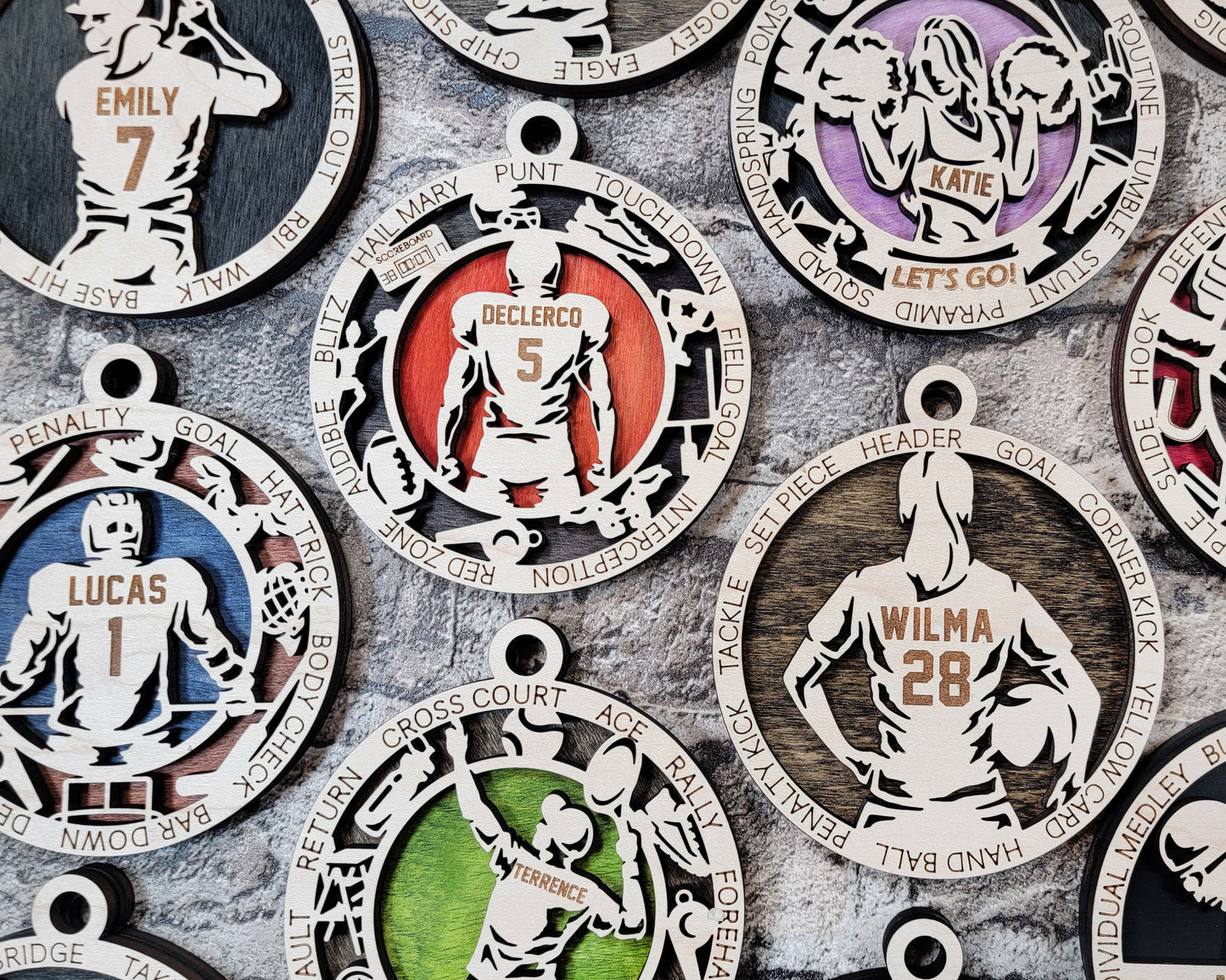 Personalized Sports/Activities Ornament