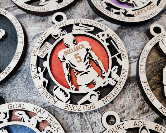 Personalized Sports/Activities Ornament