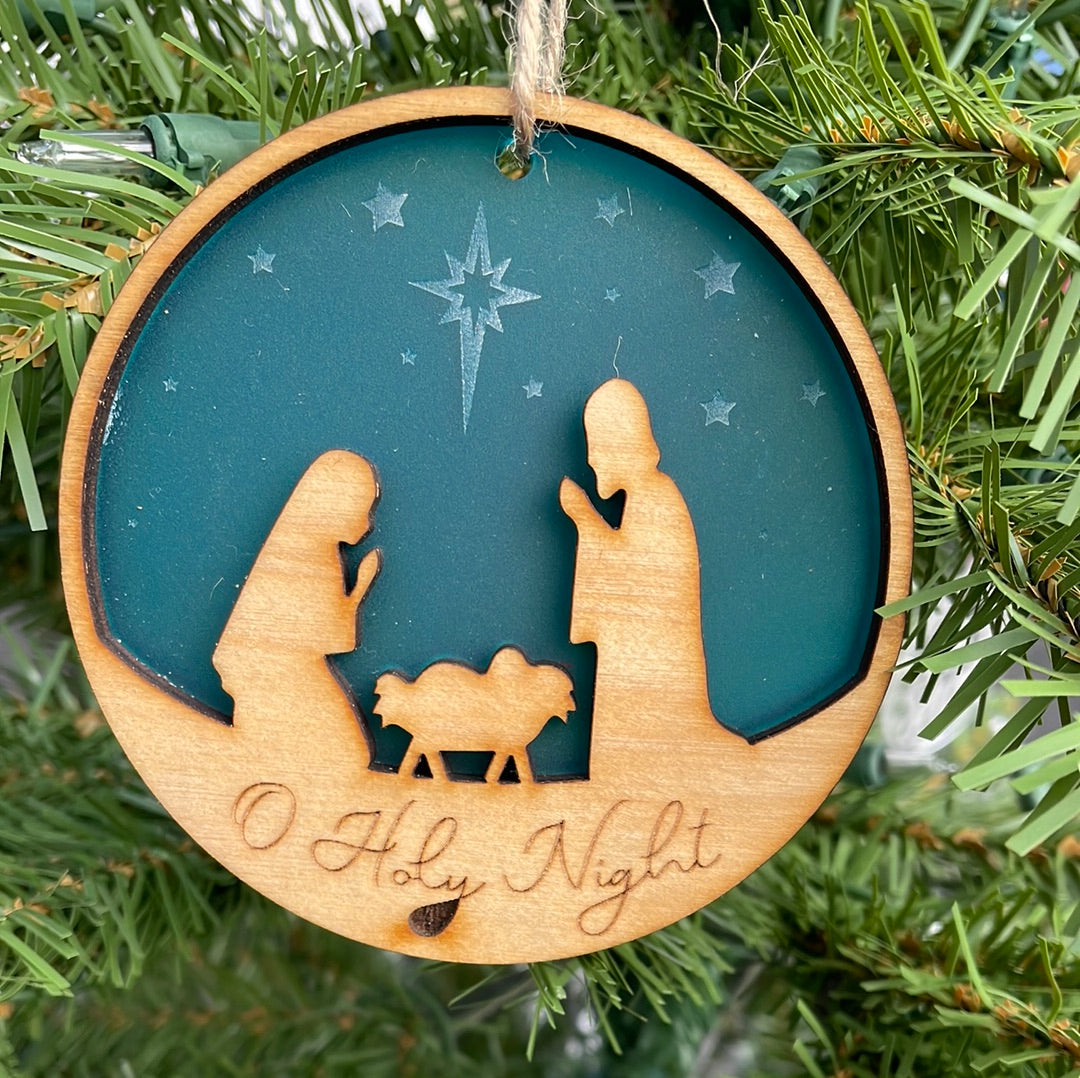 6-piece Nativity Ornament Set